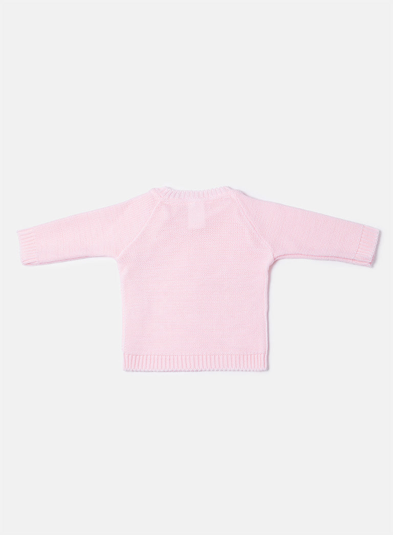 Baby Rio Collection 3-piece Spanish Knitted Set - Baby Pink