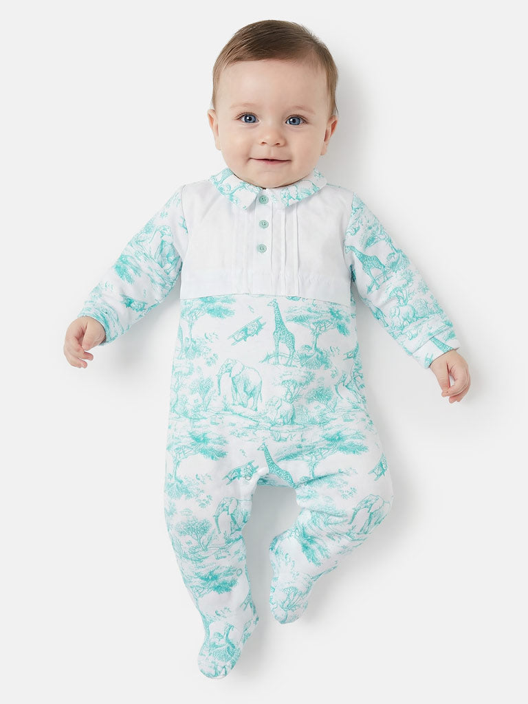 Baby Grow Safari Collection with Buttons – Mommies & Babies Wholesale