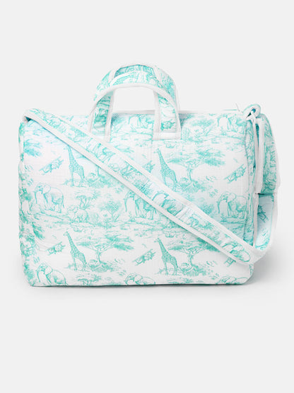 Safari Collection Changing Bag - Mint Green