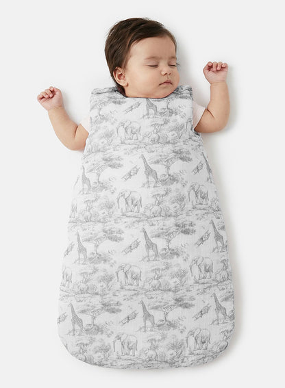 Baby Safari Collection Sleeping Bag - Grey