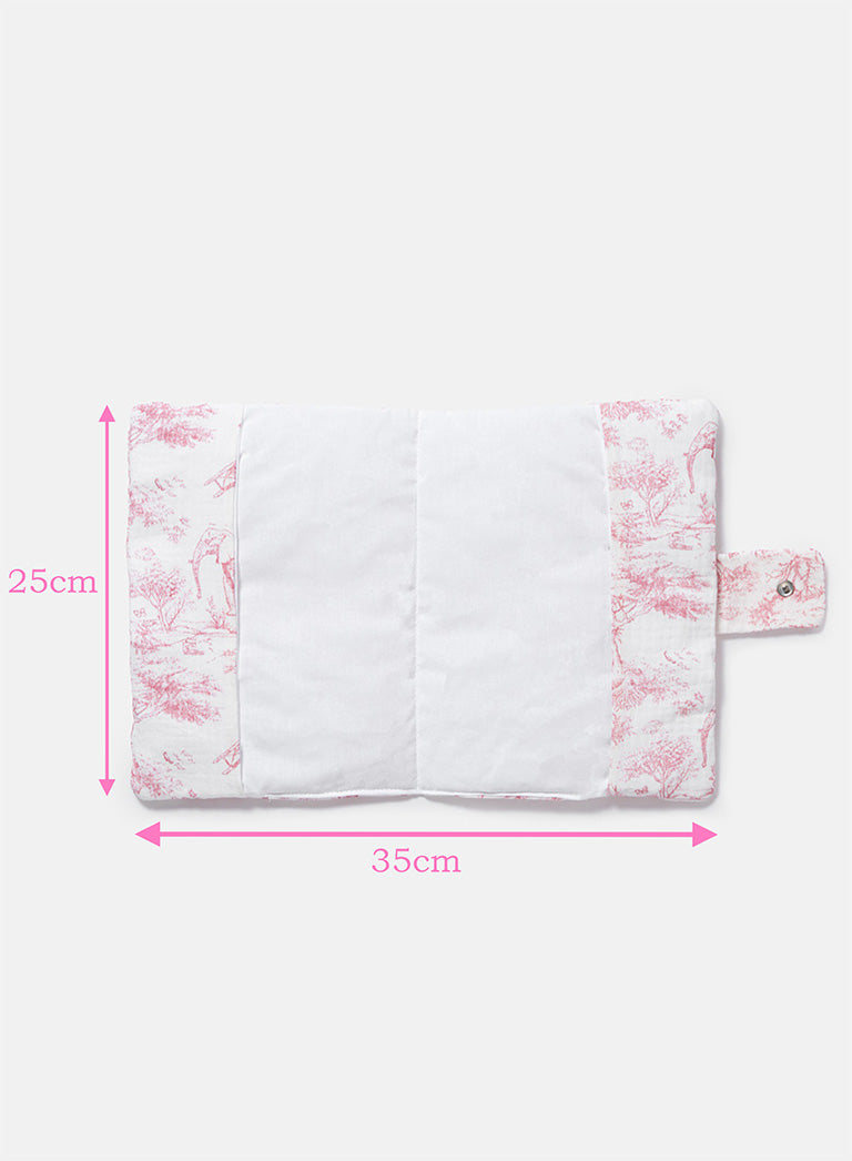 Baby Safari Collection Diary Cover - Baby Pink