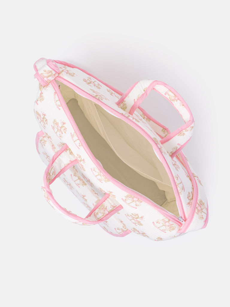 Changing Bag - Rocking Horse Collection - Baby Pink
