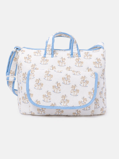 Changing Bag - Rocking Horse Collection - Baby Blue