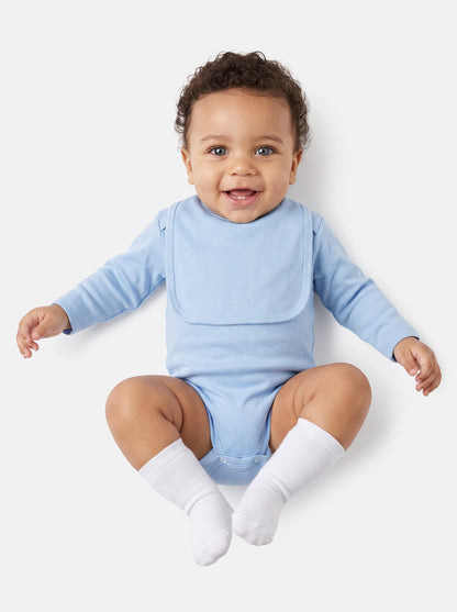 Baby Grow 5-Piece Cotton Set for Embroidery - Baby Blue