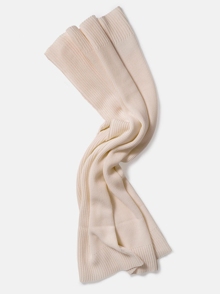 Baby Knitted Blanket for Embroidery - Beige