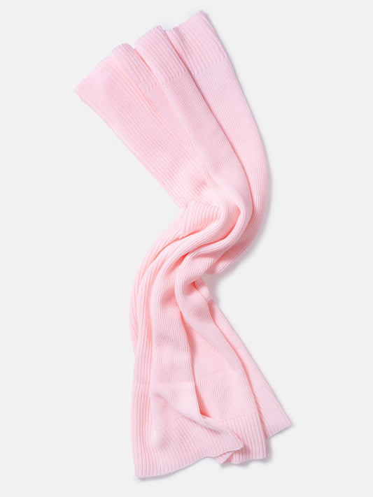 Baby Knitted Blanket for Embroidery - Baby Pink