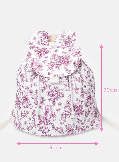 Toddler Rucksack - Teddy Collection - Cherry Red