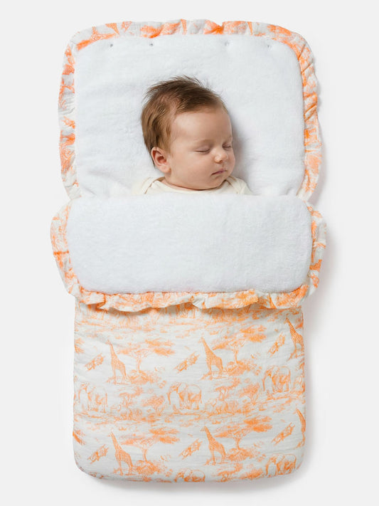Baby Safari Collection Footmuff - Orange