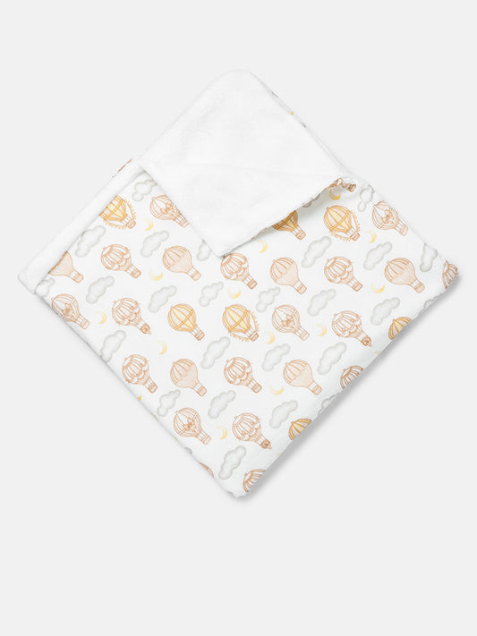 Baby Hot Air Balloon Collection Blanket - Baby Pink