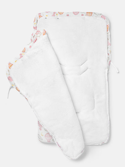 Baby Hot Air Balloon Collection Footmuff - Baby Pink