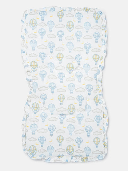 Baby Hot Air Balloon Collection Car Seat Liner - Baby Blue