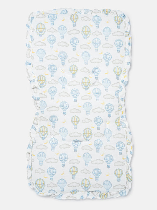 Baby Hot Air Balloon Collection Car Seat Liner - Baby Blue