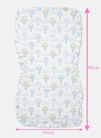 Baby Hot Air Balloon Collection Car Seat Liner - Baby Blue