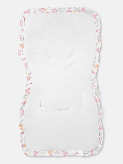 Baby Hot Air Balloon Collection Car Seat Liner - Baby Pink