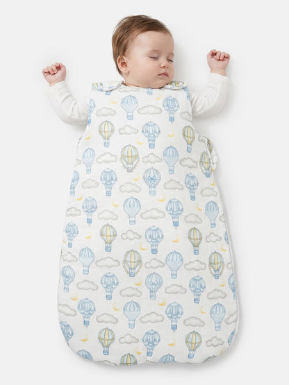 Baby Hot Air Balloon Collection Sleeping Bag - Baby Blue