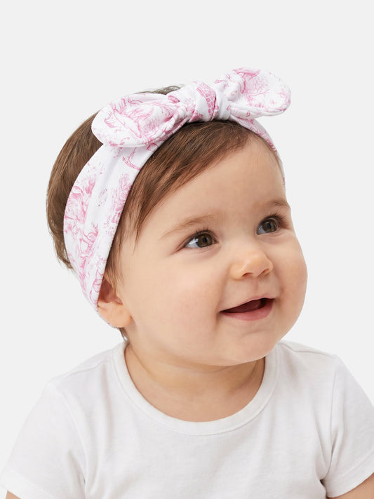 Baby Girl Safari Collection Headband - Baby Pink