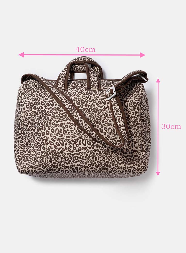 Safari Collection Changing Bag - Leopard Print