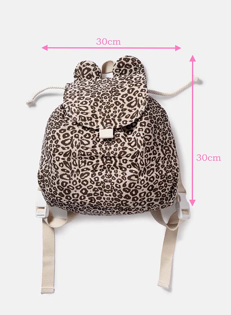 Toddler Safari Collection Rucksack - Leopard Print