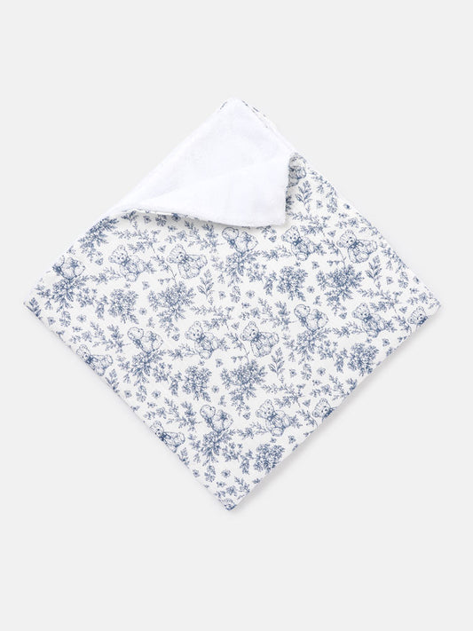 Baby Blanket - Teddy Collection - Navy Blue
