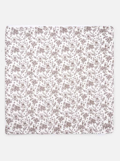 Baby Blanket - Teddy Print Collection - Brown