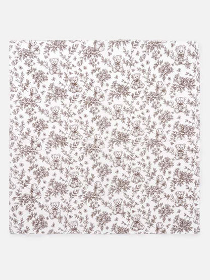 Baby Muslin Square - Teddy Collection - Beige